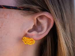 Chicken of the Woods Earrings
