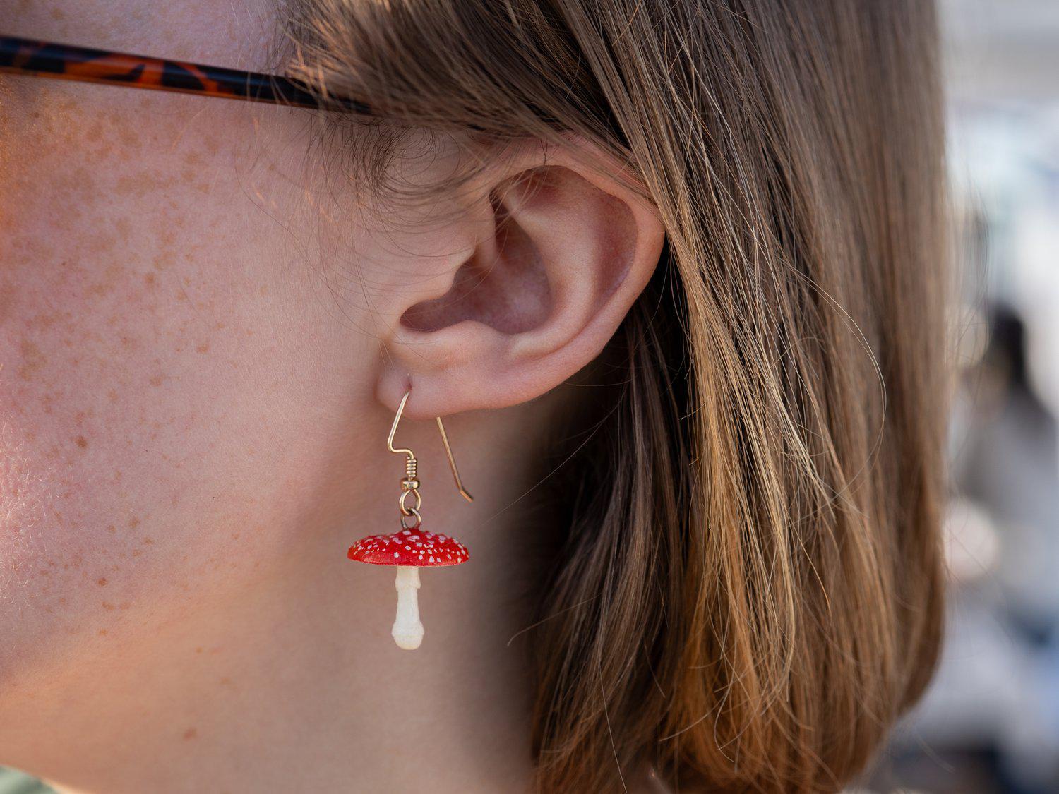 Fly Agaric Earrings