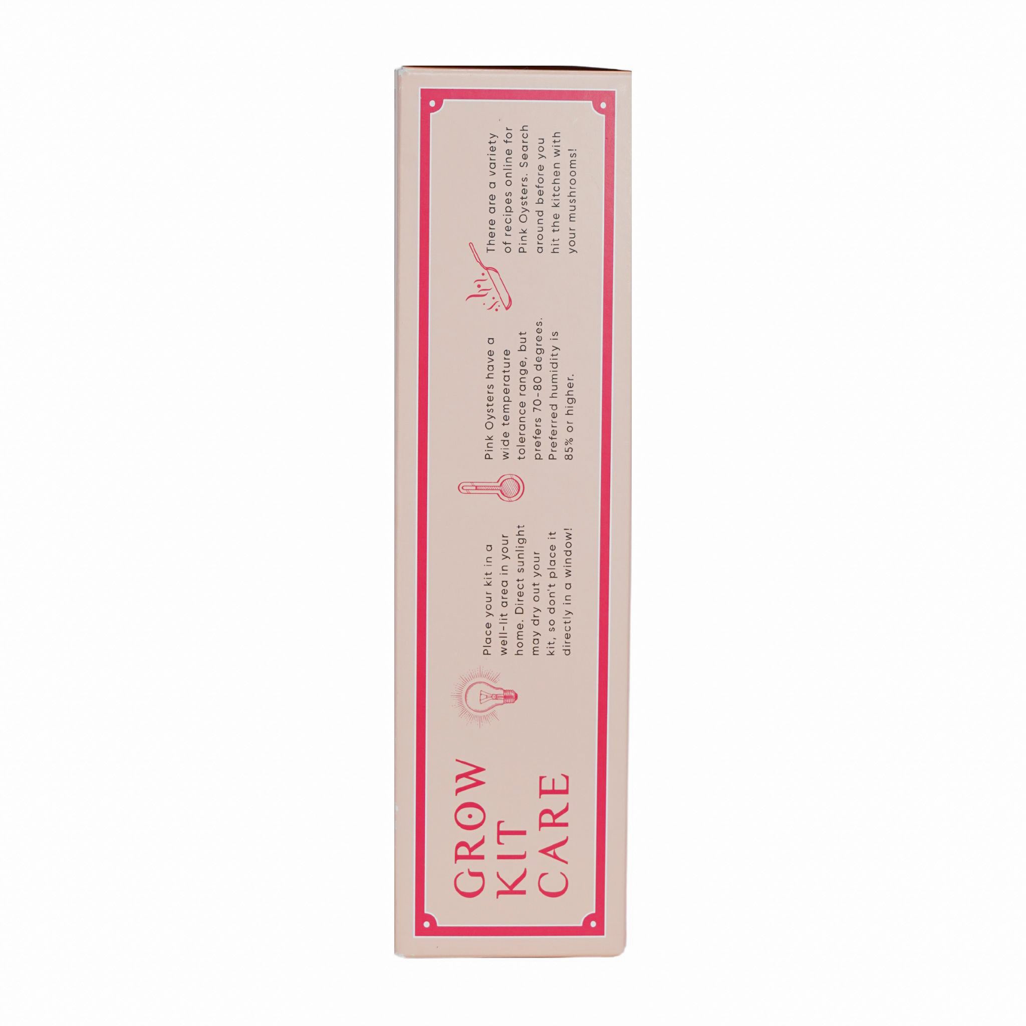 Pink Oyster Mushroom Grow Kit