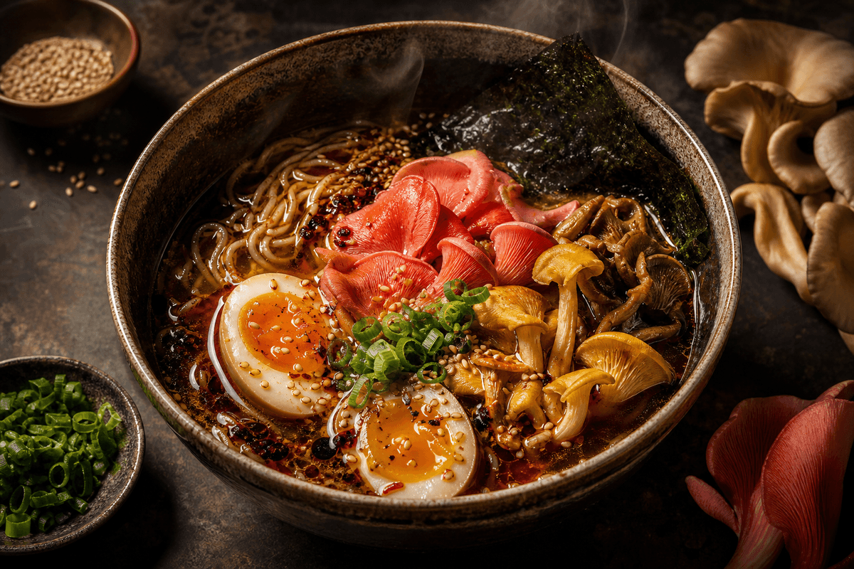 Oyster Mushroom Ramen