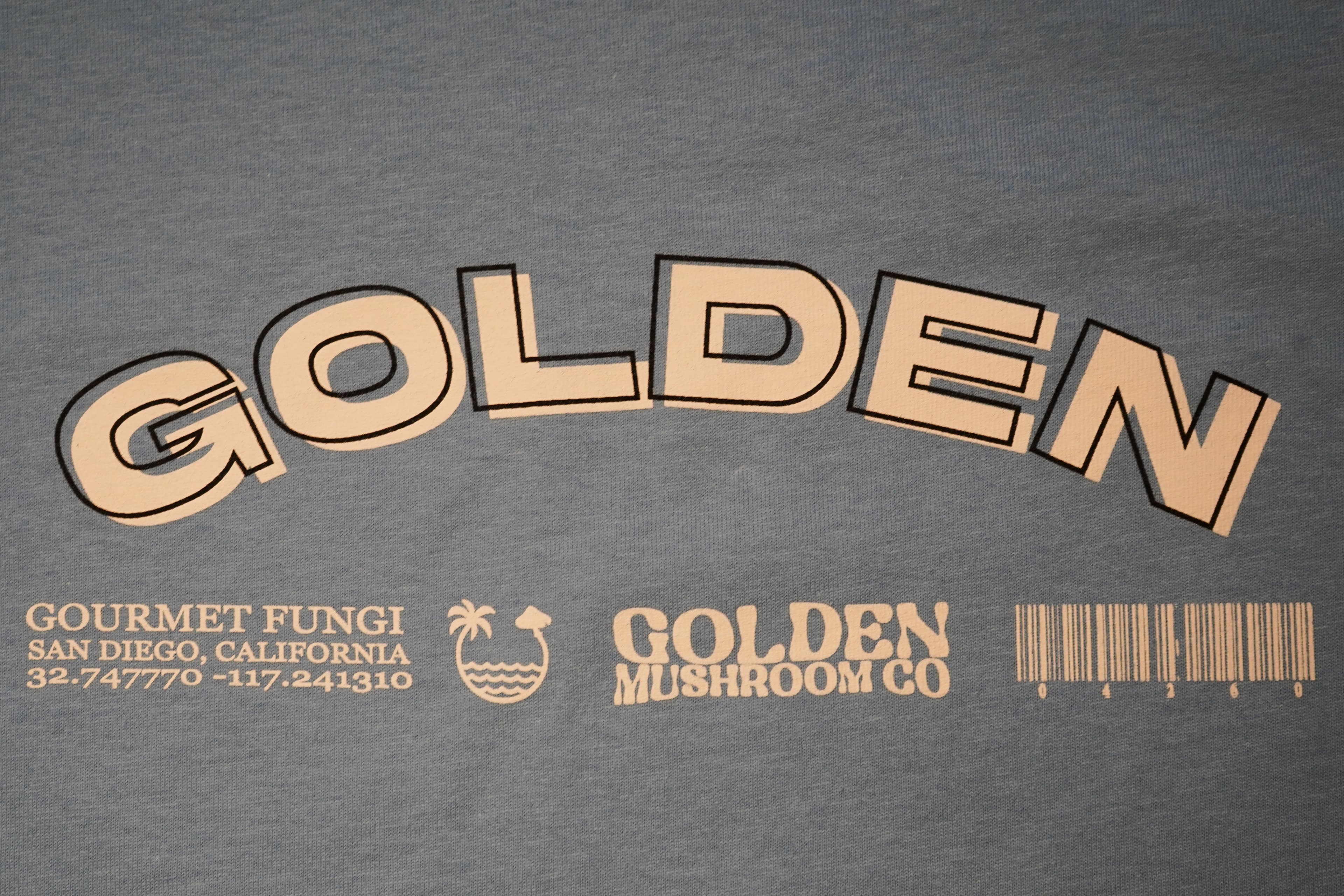 Golden Text Line Tee 4
